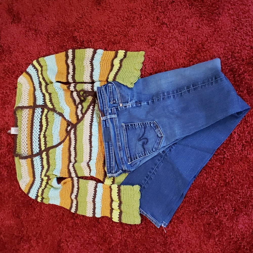 AG Blue Jeans Slim Boot Cut Size 31 R